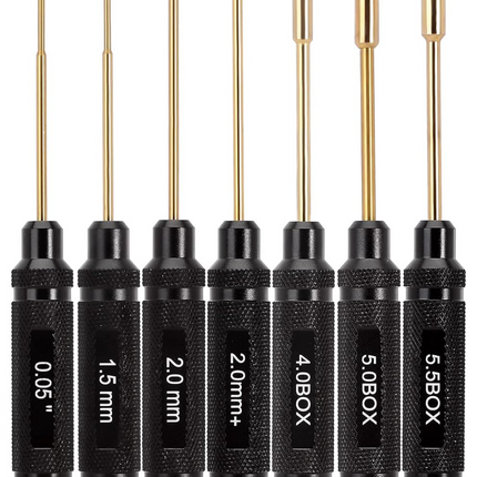 BOOF RC 7-Piece RC Screwdriver & Nut Driver Tool Set