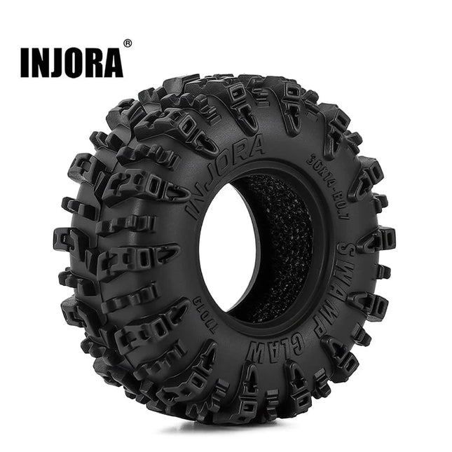 INJORA 0.7" Swamp Claw Tires for 1/30 Axial SCX30 - T7019