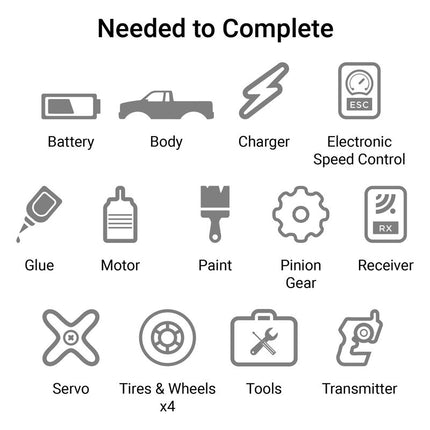 Team Losi Racing 22X-T 1/10 Electric 2WD Off Road Stadium Truck Kit TLR-1053