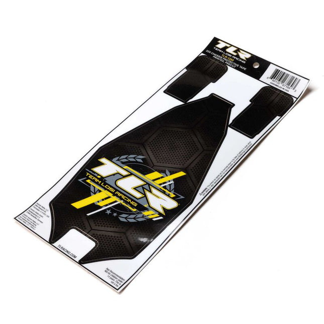 Team Losi Racing 22X Pre-Cut Chassis Protective Sheet (Black) – TLR-1260