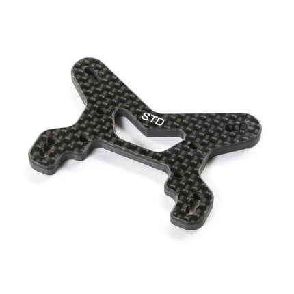 Team Losi Racing 22X-4 2.0 Carbon Fiber Front Shock Tower (Standard) (TLR-1284)