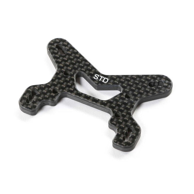Team Losi Racing 22X-4 2.0 Carbon Fiber Front Shock Tower (Standard) (TLR-1284)