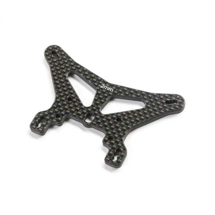 Team Losi Racing 22X-4 2.0 Carbon Fiber Rear Shock Tower (-2mm) (TLR-1285)