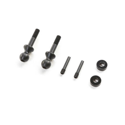 Team Losi Racing 22X-4 2.0 Steel Snap-Fit Shock Standoffs Set (TLR-1293)
