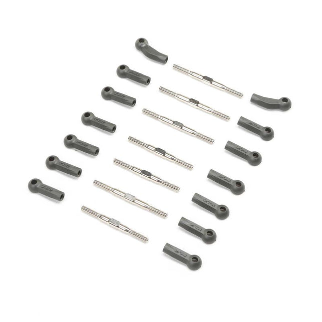 Team Losi Racing 22X-4 2.0 HD Steel Turnbuckles & Rod Ends Set (TLR-1302)