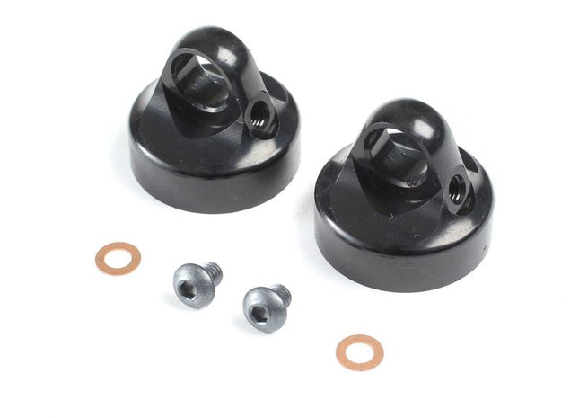 Team Losi Racing Aluminum G3 Domed Bleeder Shock Caps (2) Part #: TLR333021