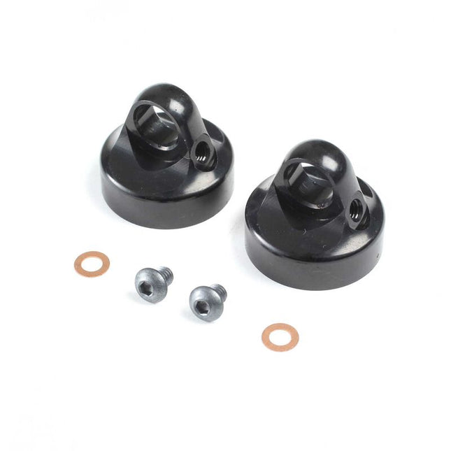 Team Losi Racing Aluminum G3 Domed Bleeder Shock Caps (2) Part #: TLR333021