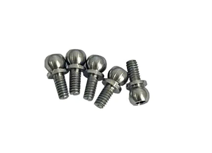 XBility RC Titan Pivot Ball Set – 4mm (5pcs)  Part #: X-PVB-4-Ti