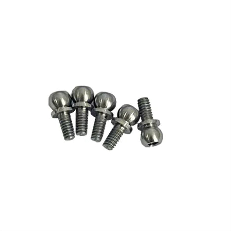 XBility RC Titan Pivot Ball Set – 4mm (5pcs)  Part #: X-PVB-4-Ti
