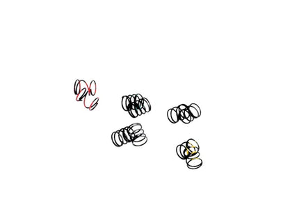 XBility RC XBOne Front Shock Springs Set (Extra Soft/Soft/Medium/Hard/Extra Hard)  Part #: XB1-041-F