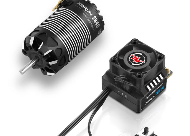 Hobbywing Xerun XR14 Sensored Brushless ESC/2848SD Motor Combo (2800V)