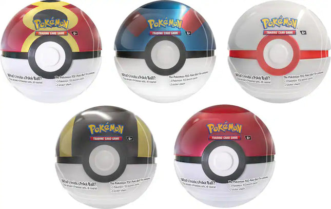 Pokémon TCG: Poké Ball Tin (Q4 2025) – Styles May Vary