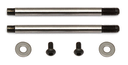 Team Associated FT 3x27.5mm V2 Chrome Shock Shafts – ASC91620