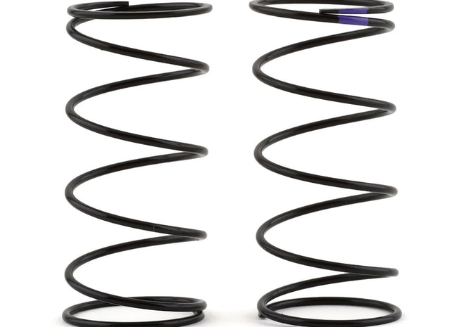 Team Associated 13mm Front Shock Spring (Purple/4.6lbs) (44mm) - 91946