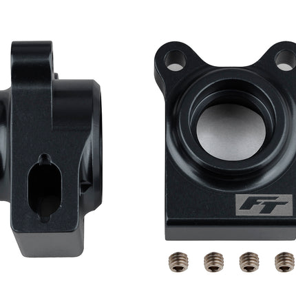 Team Associated RC10B74.1 Factory Team Aluminum Rear Hubs (Blue or Black) – 92270 / 92271