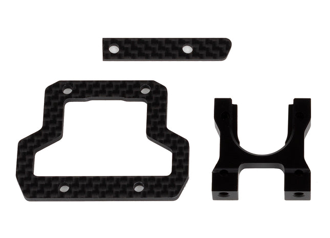 Team Associated RC10B74.2 Center Bulkhead & Brace Set (Decoupled Slipper) – ASC92378