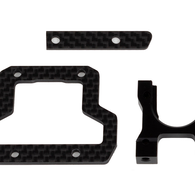 Team Associated RC10B74.2 Center Bulkhead & Brace Set (Decoupled Slipper) – ASC92378