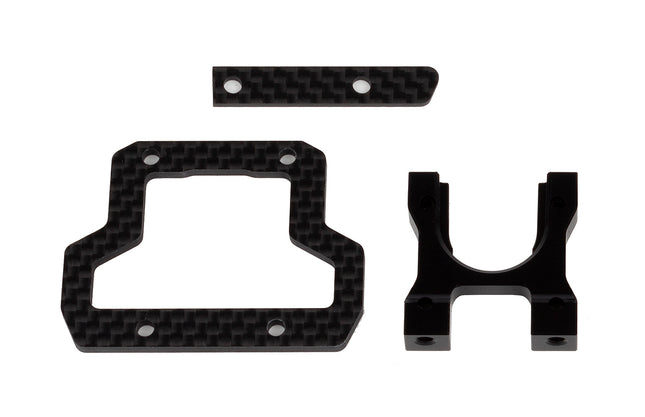 Team Associated RC10B74.2 Center Bulkhead & Brace Set (Decoupled Slipper) – ASC92378