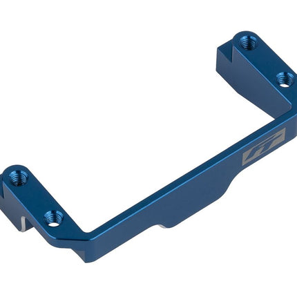 Team Associated RC10B7/B7D Factory Team Aluminum One-Piece Servo Mount (Blue) [92456]