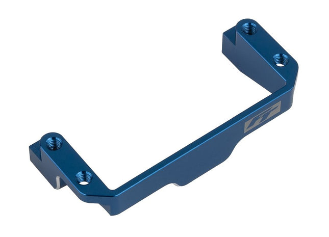 Team Associated RC10B7/B7D Factory Team Aluminum One-Piece Servo Mount (Blue) [92456]