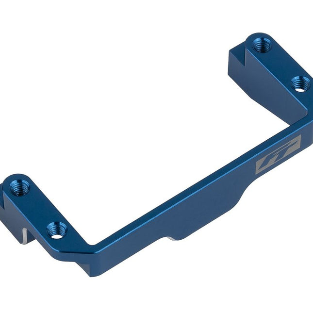 Team Associated RC10B7/B7D Factory Team Aluminum One-Piece Servo Mount (Blue) [92456]