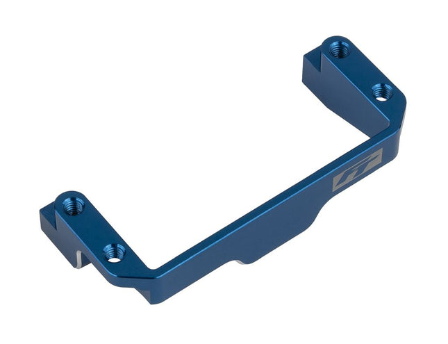 Team Associated RC10B7/B7D Factory Team Aluminum One-Piece Servo Mount (Blue) [92456]