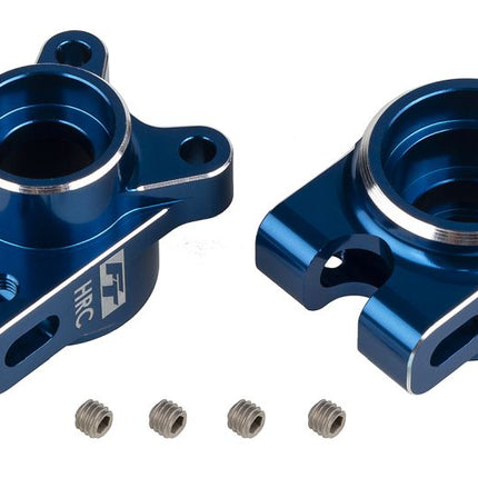 Team Associated RC10B7 FT Rear Hub Set, HRC, Blue or Black – 92473 / 92474