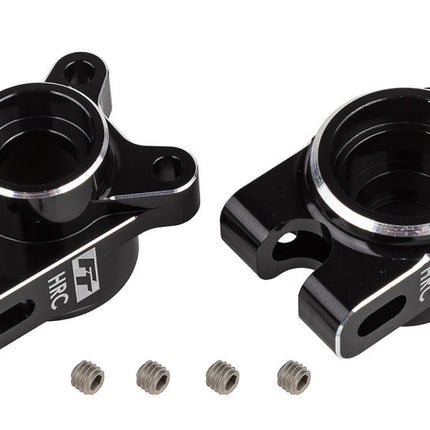 Team Associated RC10B7 FT Rear Hub Set, HRC, Blue or Black – 92473 / 92474