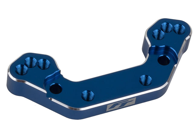 Team Associated RC10B7 FT Ballstud Mount +2mm, Blue Aluminum – ASC92477