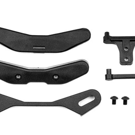 Team Associated RC10B7 Shock Tower Covers & Upper Wing Mount [92487]