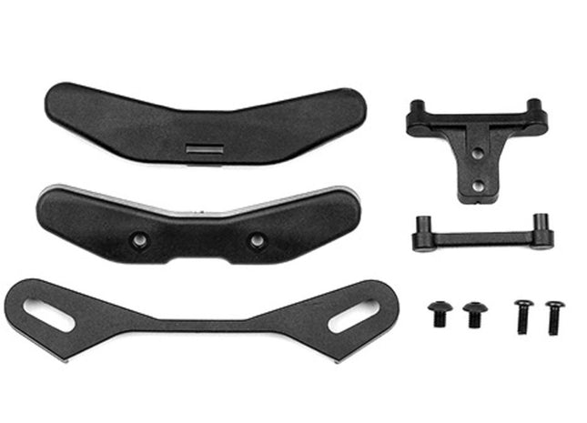 Team Associated RC10B7 Shock Tower Covers & Upper Wing Mount [92487]