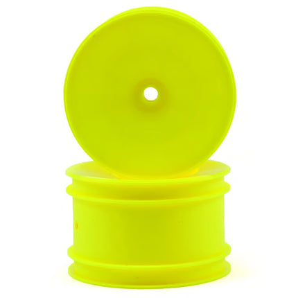 Team Associated 2.2" Rear Hex Wheels (2) – 12mm (White 9695 / Yellow 9696)