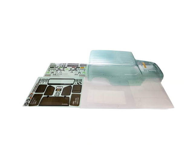 Axial SCX6 Pre-Cut Jeep® JLU Wrangler Body (Clear) (AXI250000)