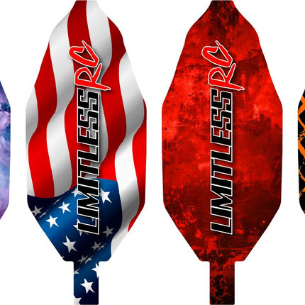 Limitless RC Pre-Cut Chassis Protective Sheet