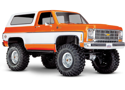 Traxxas TRX-4® 1/10 Trail Crawler Truck w/1979 Chevy Blazer Clipless Body (Orange, Red, or Black) – RTR w/ TQi 2.4GHz Radio [82276-4]