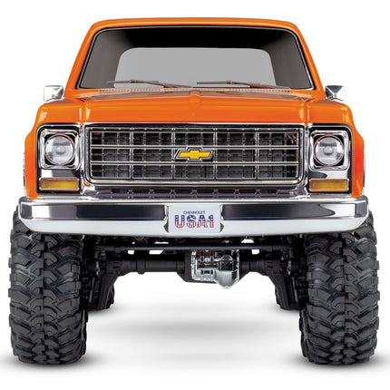 Traxxas TRX-4® 1/10 Trail Crawler Truck w/1979 Chevy Blazer Clipless Body (Orange, Red, or Black) – RTR w/ TQi 2.4GHz Radio [82276-4]