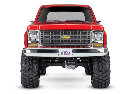 Traxxas TRX-4® 1/10 Trail Crawler Truck w/1979 Chevy Blazer Clipless Body (Orange, Red, or Black) – RTR w/ TQi 2.4GHz Radio [82276-4]
