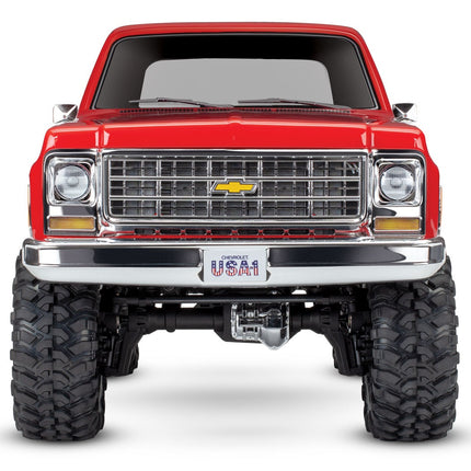 Traxxas TRX-4® 1/10 Trail Crawler Truck w/1979 Chevy Blazer Clipless Body (Orange, Red, or Black) – RTR w/ TQi 2.4GHz Radio [82276-4]
