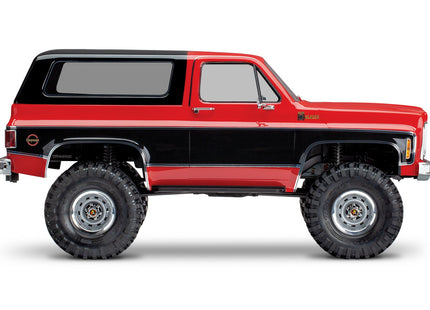 Traxxas TRX-4® 1/10 Trail Crawler Truck w/1979 Chevy Blazer Clipless Body (Orange, Red, or Black) – RTR w/ TQi 2.4GHz Radio [82276-4]