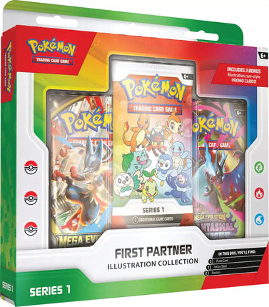 Pokémon TCG: First Partner Illustration Collection – Series 1