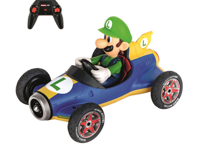 Carrera 2.4GHz Mario Kart™ Mach 8 1/18 R/C Car (Mario or Luigi)