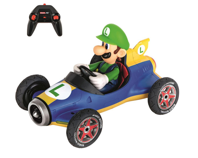 Carrera 2.4GHz Mario Kart™ Mach 8 1/18 R/C Car (Mario or Luigi)