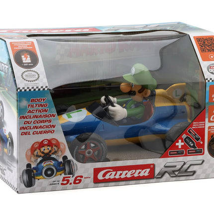 Carrera 2.4GHz Mario Kart™ Mach 8 1/18 R/C Car (Mario or Luigi)