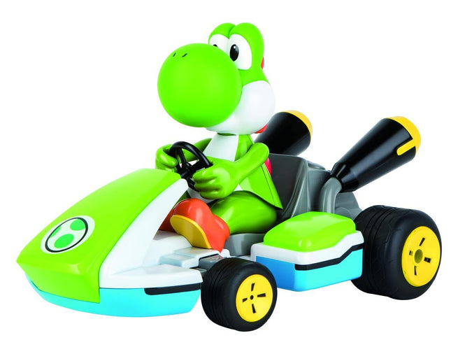 Carrera 2.4GHz Mario Kart™ Race Kart w/ Sound 1/16 R/C Car (Yoshi or Mario)