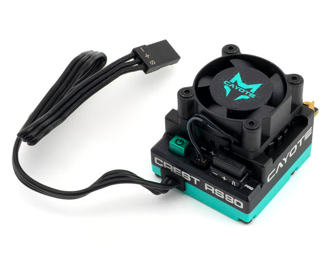 Cayote Crest RS80 1/10 Stock 80A Sensored Brushless Competition ESC – CYEA11003