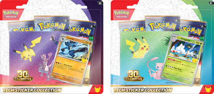 Pokémon TCG: 30th Celebration Tech Sticker Collection – Styles May Vary (10-10449-120)
