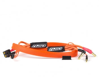 AVID RC 2S Charge Lead Cable XT60 to 4/5mm Bullet Connector (2')