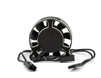 Avid Moon Style Aluminum HV High Speed Cooling Fan (30mm x 30mm) – Black w/Silver Chamfer
