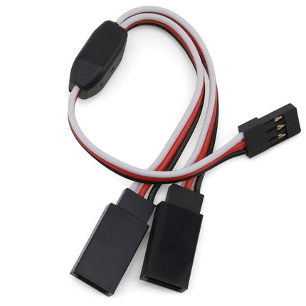 EcoPower Heavy Duty 15cm Universal Servo Y Extension Lead (1 Male / 2 Female) – ECP-1542
