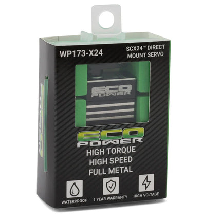 EcoPower WP173-X24 Aluminum Digital Micro Servo for Axial SCX24 (HV) – Waterproof | ECP-173-X24